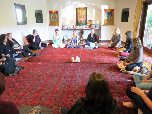 Circle work in SOL Spirit of Light Training